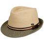 Kapelusz Słomkowy Montenovo Trilby by Lipodo beżowo-zielony