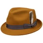 Kapelusz Wełniany Levamo Trilby by Stetson koniak