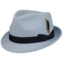 Kapelusz Wełniany Levamo Trilby by Stetson jasnoniebieski