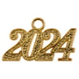 Charm 2024 for Flexible Graduation Hat by Lierys złoty
