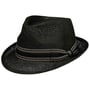 Kapelusz Słomkowy Montreal Trilby by Lipodo czarny