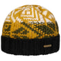 Czapka Beanie Sandvika by Stetson czarno-żółty