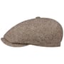 Kaszkiet 6 Panel Undyed Wool by Stetson beżowo-brązowy
