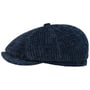 Kaszkiet Hatteras Corduroy Jersey by Stetson ciemnoniebieski