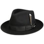 Kapelusz Wełniany Rosedale Fedora by Stetson czarny