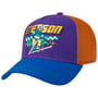Czapka Ski Trucker Colour Block by Stetson niebiesko-pomarańczowy