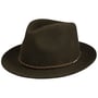 Kapelusz Wełniany Willmount Fedora by Stetson oliwkowy