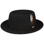 Kapelusz Carsen LiteFelt Pork Pie by JJ Hats czarny