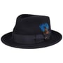Kapelusz Hartlin LiteFelt Fedora by JJ Hats ciemnoniebieski