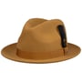 Kapelusz Lormont LiteFelt Fedora by JJ Hats musztardowy