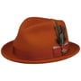 Kapelusz Jorland LiteFelt Player by JJ Hats rdzawy