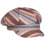 Czapka Kaszkiet Anja Multicolour Stripes by Mayser brązowy