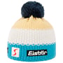 Czapka Beanie Star Skipool Kids by Eisbär niebiesko-żółty