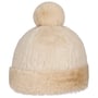 Czapka z Pomponem Fake Fur by Seeberger beżowy
