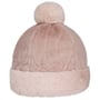Czapka z Pomponem Fake Fur by Seeberger różowy