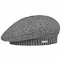 Beret z Dzianiny Yakina Merino by Seeberger szary