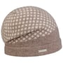 Czapka Headsock Twotone Check by Seeberger beżowy