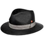 Kapelusz Panama Gero Contrast Band by Mayser czarno-szary