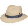 Kapelusz Panama Gero Contrast Band by Mayser naturalny-niebieski