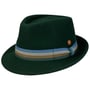 Kapelusz Four Colour Band Trilby by Mayser ciemnozielony