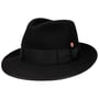 Kapelusz Wełniany Atos Fedora by Mayser czarny