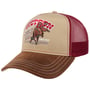 Czapka Trucker Rodeo Days by Stetson beżowo-czerwony