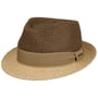 Kapelusz Rafii Twotone Toyo Trilby by Stetson ciemnobrązowy