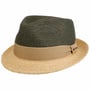 Kapelusz Rafii Twotone Toyo Trilby by Stetson ciemno-oliwkowy