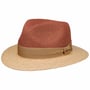 Kapelusz Rafii Twotone Toyo Traveller by Stetson naturalny-czerwony