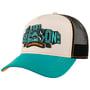 Czapka Trucker Live & Loud by Stetson petrolowy