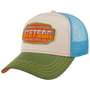 Czapka Trucker Lightning by Stetson zielono-niebieski