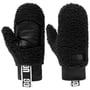 Rękawiczki z Jednym Palcem Faux Teddy Fur by UGG czarny