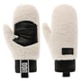 Rękawiczki z Jednym Palcem Faux Teddy Fur by UGG biały
