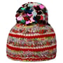 Czapka z Pomponem Loresa Paillettes by GREVI kolorowy