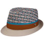Kapelusz Tekstylny Benita Trilby by Lierys beżowo-niebieski
