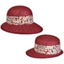 Kapelusz Typu Bonnet Carresca by Seeberger czerwony