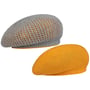 Beret Dwustronny by bedacht szaro-żółty