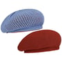 Beret Dwustronny by bedacht niebieski