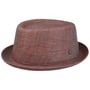 Kapelusz Lniany Classic Pork Pie by Lierys czerwony