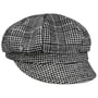 Czapka Kaszkiet Houndstooth Check by Lierys czarno-biały