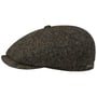 Kaszkiet Hatteras Dark Herringbone by Stetson oliwkowy nakrapiany