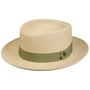 Kapelusz Panama Medium Brim Pork Pie by Lierys naturalny zielony