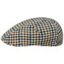 Kaszkiet Denaby Harris Tweed by Stetson beżowo-niebieski