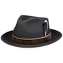Kapelusz Wełniany Pinehurst Fedora by Stetson ciemnoszary