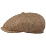 Kaszkiet 8 Panel Avondale Wool by JJ Hats beżowo-brązowy