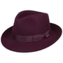 Kapelusz Fedora Penn by Stetson śliwkowy