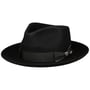 Kapelusz z Filcu z Sierści Stoakley by JJ Hats czarny