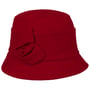 Kapelusz Fine Corduroy Cloche by Seeberger czerwony