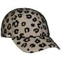 Czapka Faux Leather Leo Print by Seeberger beżowo-czarny