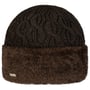 Czapka Dzianinowa Faux Fur Cuff by Seeberger ciemnobrązowy